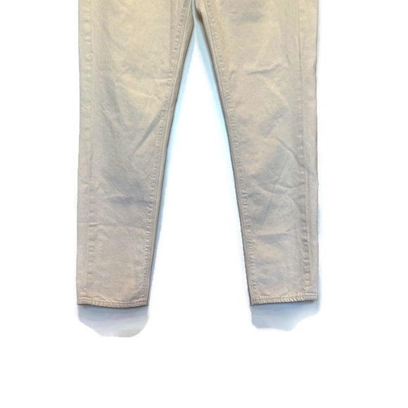 Madewell White/Cream Coloured Boy Jean Boyjean Boy Jean size 28 - Picture 3 of 6